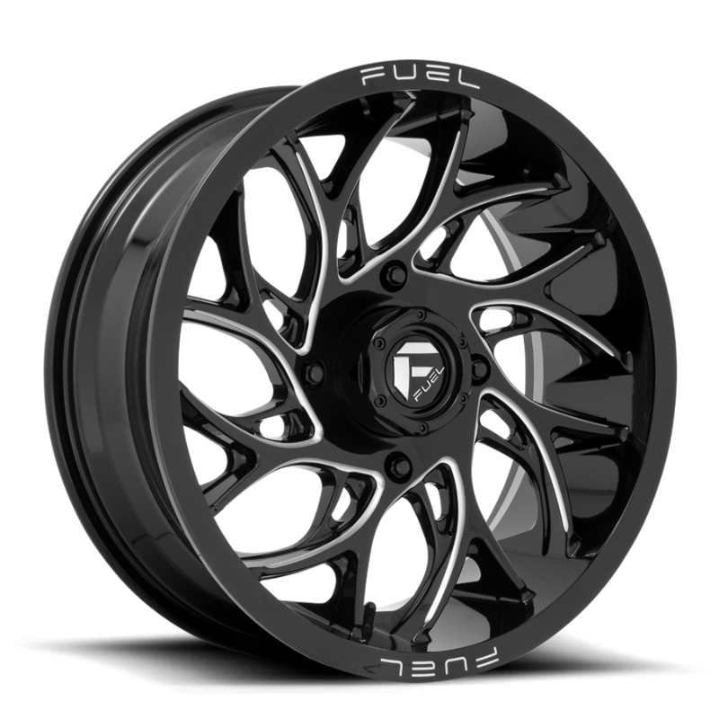 Fuel D Runner Wheel Black Milled