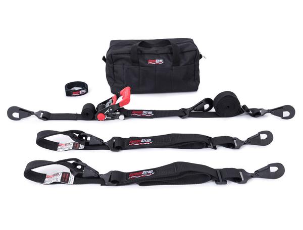 SpeedStrap 8 Piece 1.5 Inch UTV Tie Down Kit